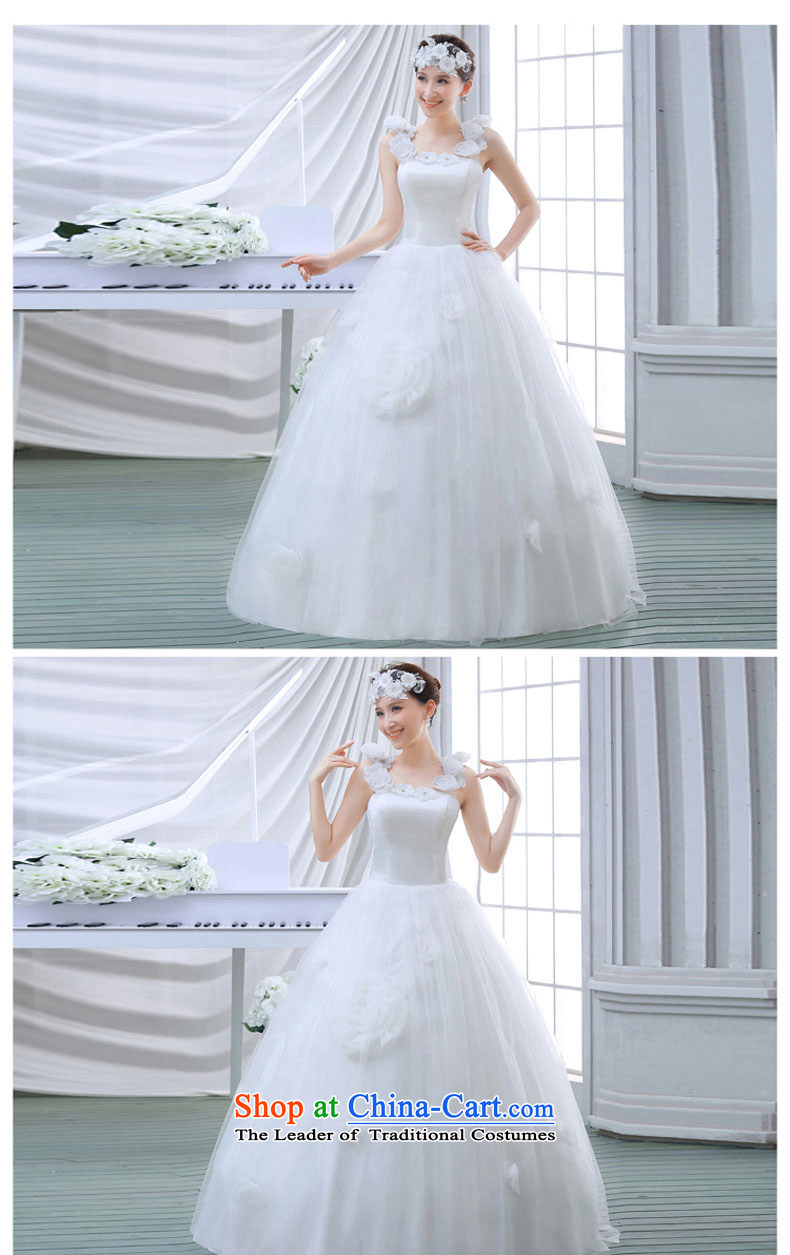 2015 Spring New Korean minimalist princess shoulders the word lace retro shoulder bon bon skirt to align the wedding pictures, price XL white, brand platters! The elections are supplied in the national character of distribution, so action, buy now enjoy more preferential! As soon as possible.