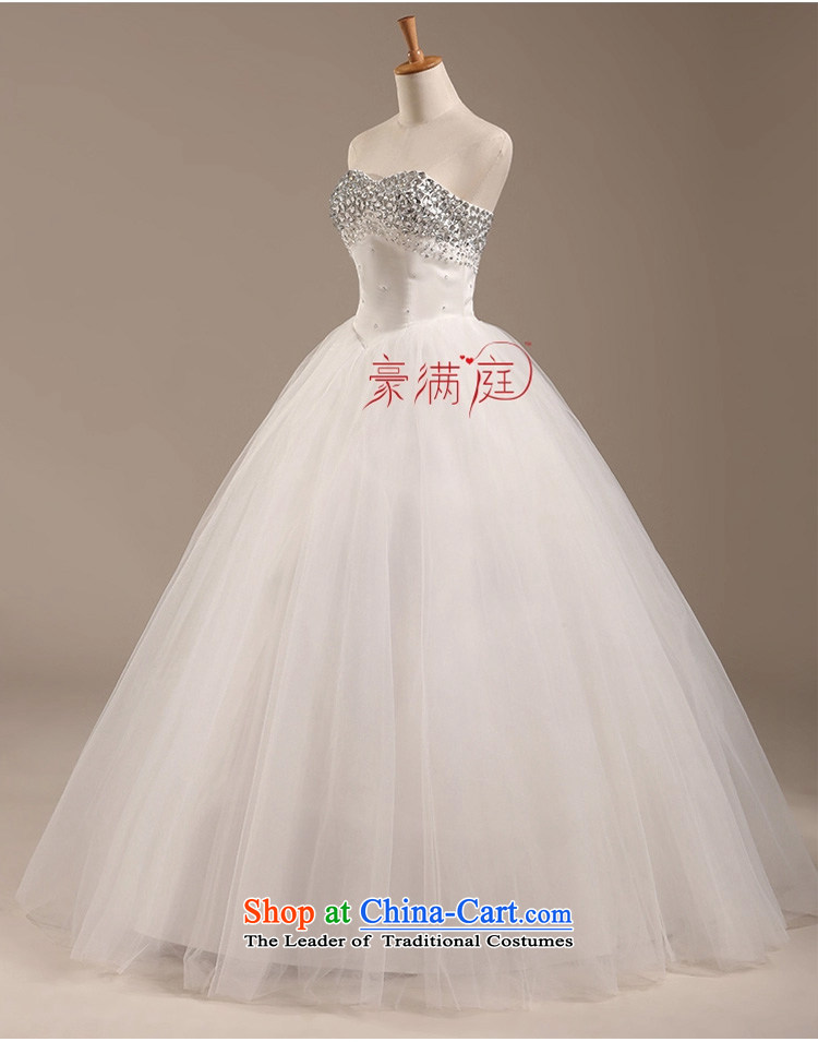 2015 Full Chamber New Ho wedding dresses Korean modern luxury to align the diamond wiping the chest straps Sau San wedding white white S picture, prices, brand platters! The elections are supplied in the national character of distribution, so action, buy now enjoy more preferential! As soon as possible.