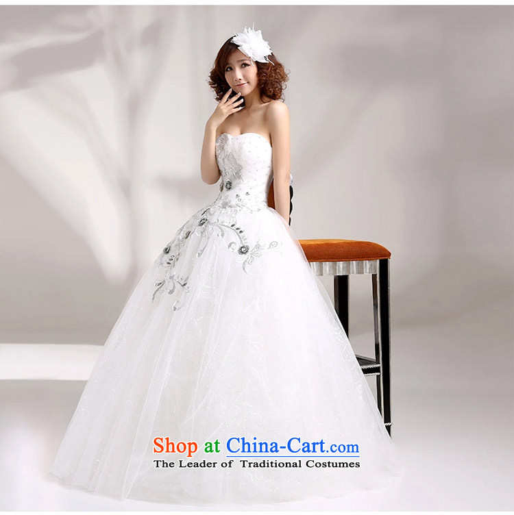 Wedding dresses new 2015 Korean sweet Princess on chip flowers Korean water drilling and chest to wedding white white form do other code plus 20 pictures, prices, brand platters! The elections are supplied in the national character of distribution, so action, buy now enjoy more preferential! As soon as possible.
