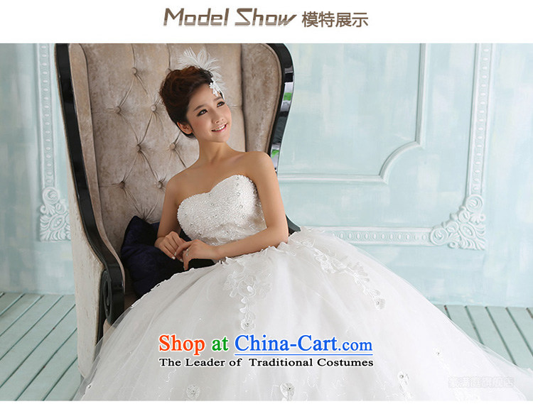 The new 2015 winter wedding dresses lace on chip and chest straps to align the Korean version of the Wedding Dress Photography subject wearing white White XL Photo, prices, brand platters! The elections are supplied in the national character of distribution, so action, buy now enjoy more preferential! As soon as possible.