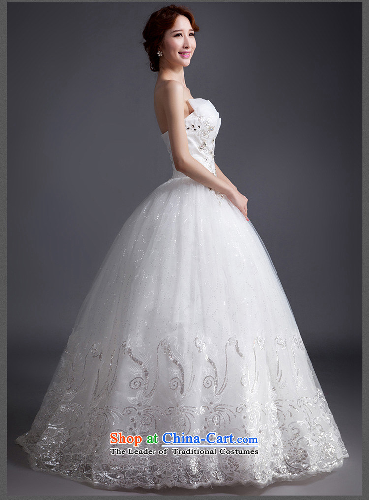 Ho full Chamber wedding dresses new 2015 drill stylish lace straps and align the bride to tailor your chest wedding white L picture, prices, brand platters! The elections are supplied in the national character of distribution, so action, buy now enjoy more preferential! As soon as possible.