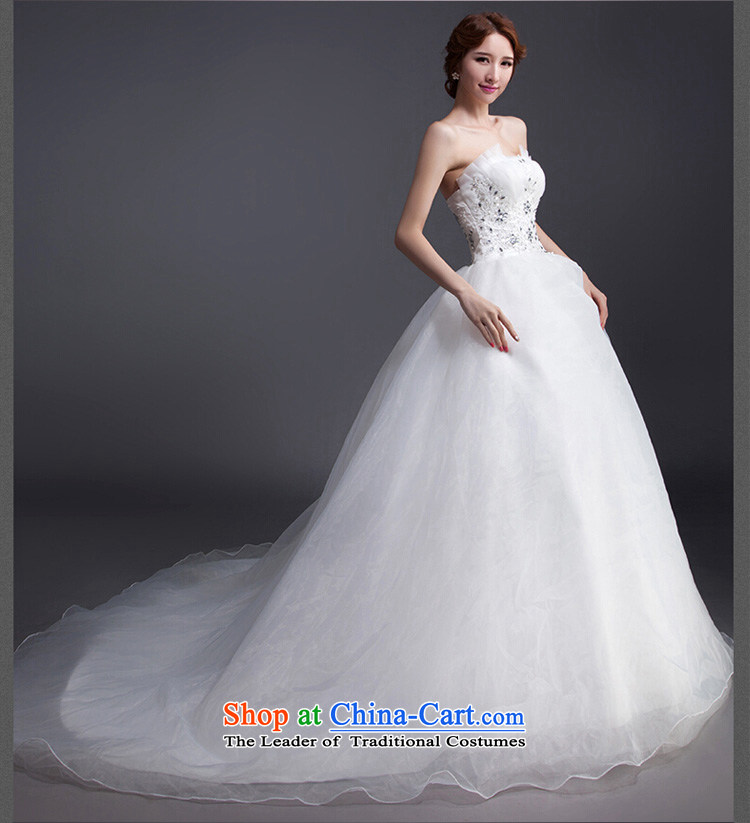Ho full Chamber wedding dresses 2015 new anointed chest lace diamond align to wedding bride Korean long tail tail) XL Photo, prices, brand platters! The elections are supplied in the national character of distribution, so action, buy now enjoy more preferential! As soon as possible.