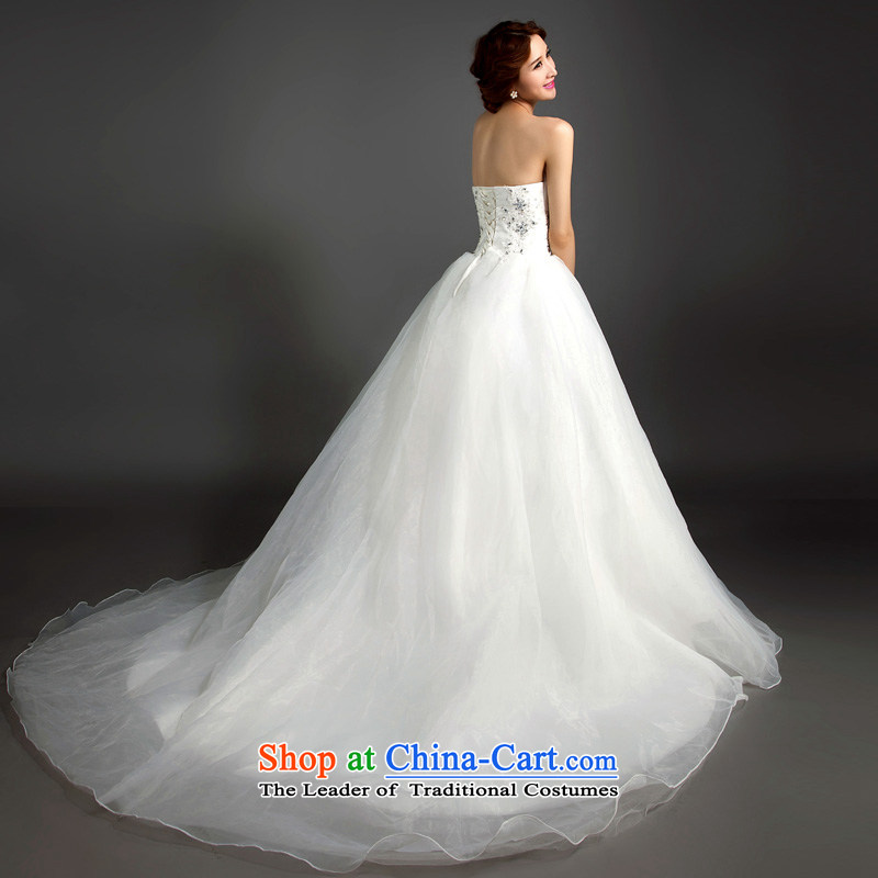 Ho full Chamber wedding dresses 2015 new anointed chest lace diamond align to wedding bride Korean long tail tail, XL, Ho full Chamber , , , shopping on the Internet