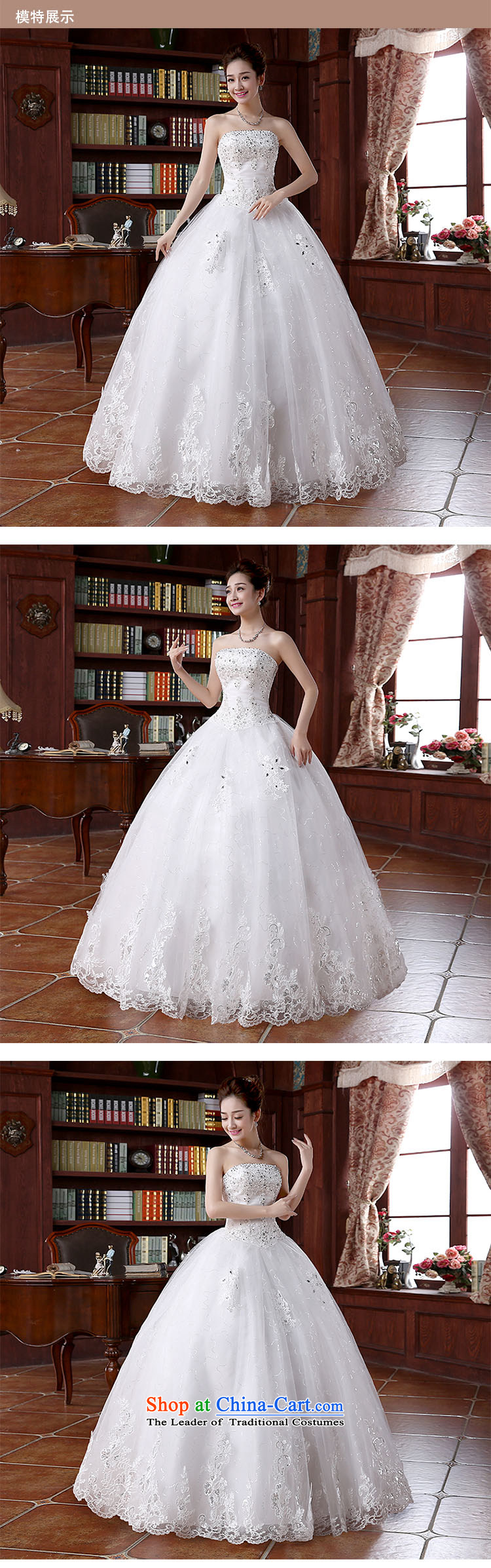 2015 Spring/Summer new lace on-chip integrated graphics alignment with thin to Sau San bon bon skirts and chest wedding dresses White M picture, prices, brand platters! The elections are supplied in the national character of distribution, so action, buy now enjoy more preferential! As soon as possible.