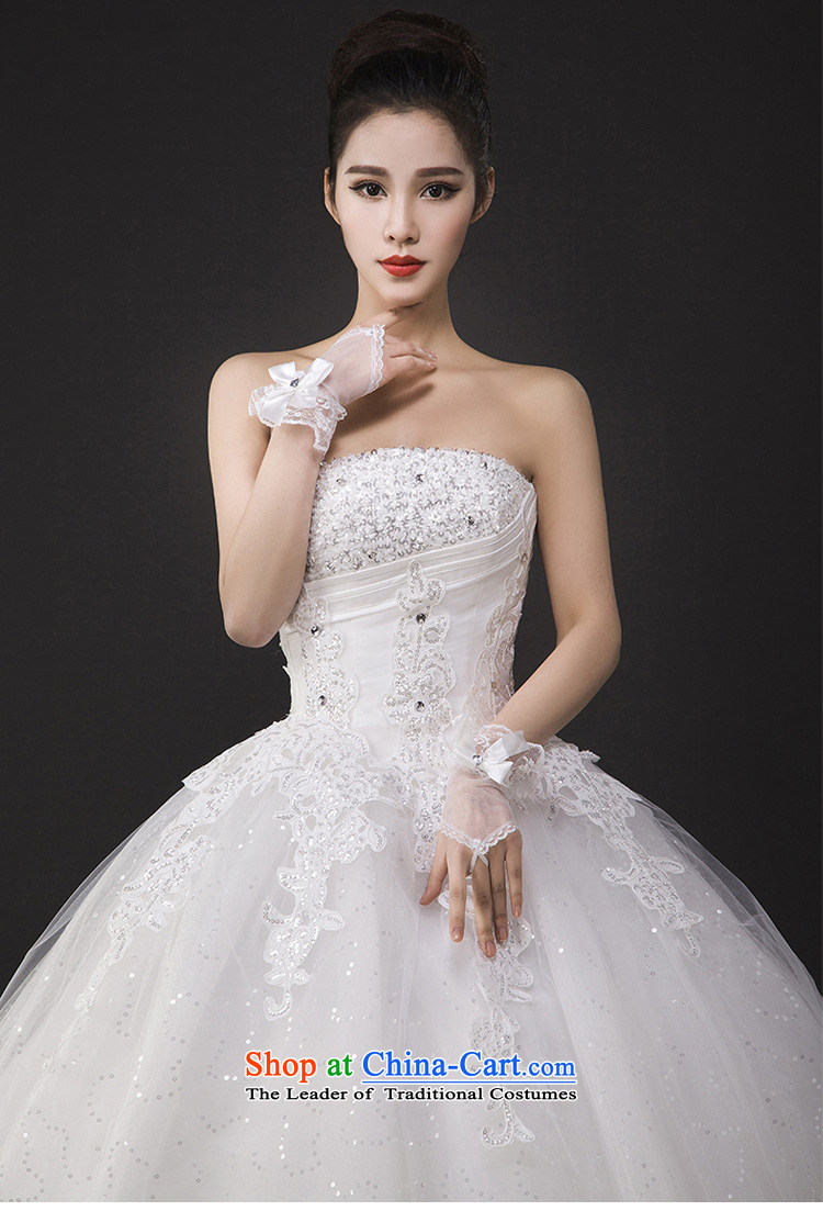 Wedding dresses new spring 2015 on-chip lace straps to align graphics Sau San thin bon bon skirt and white M chest marriage picture, prices, brand platters! The elections are supplied in the national character of distribution, so action, buy now enjoy more preferential! As soon as possible.