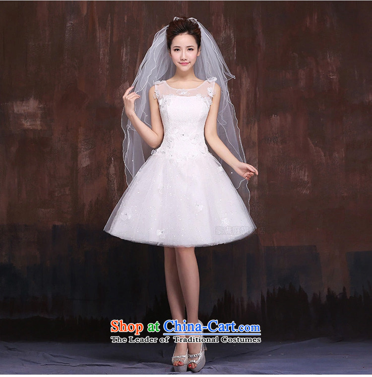 The bride wedding dresses new 2015 stylish and simple Korean short word, princess shoulder white Wedding Theme Sau San long L picture, prices, brand platters! The elections are supplied in the national character of distribution, so action, buy now enjoy more preferential! As soon as possible.