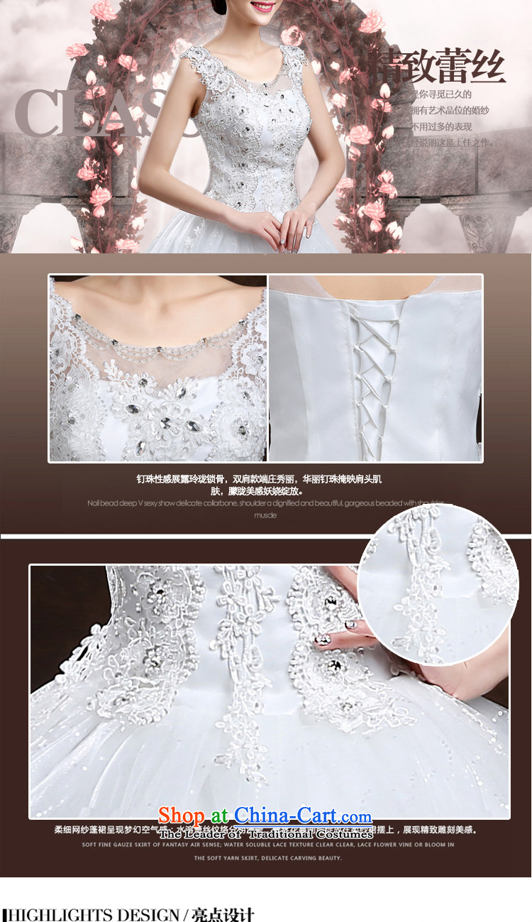 The first white wedding dresses into about 2015 Autumn new Korean minimalist shoulders to align graphics thin marriages wedding S picture, prices, brand platters! The elections are supplied in the national character of distribution, so action, buy now enjoy more preferential! As soon as possible.