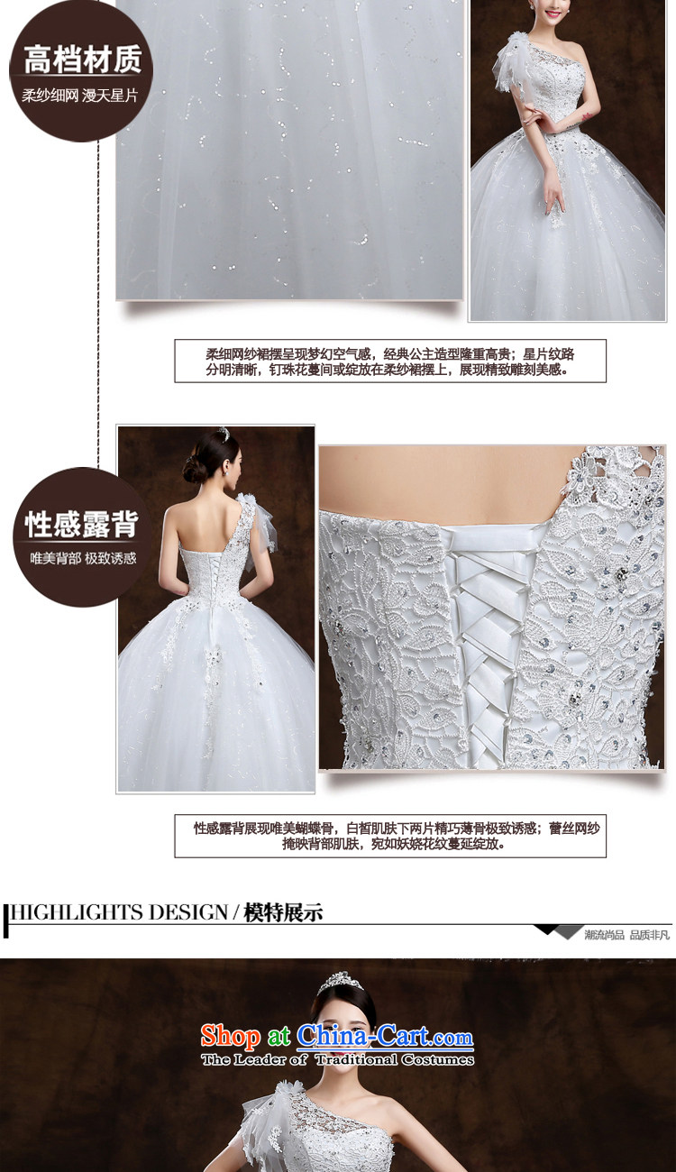 The first white into about 2015 Spring/Summer new Korean shoulder to align the Sau San white marriages wedding dresses White XXL pictures graphics thin, prices, brand platters! The elections are supplied in the national character of distribution, so action, buy now enjoy more preferential! As soon as possible.