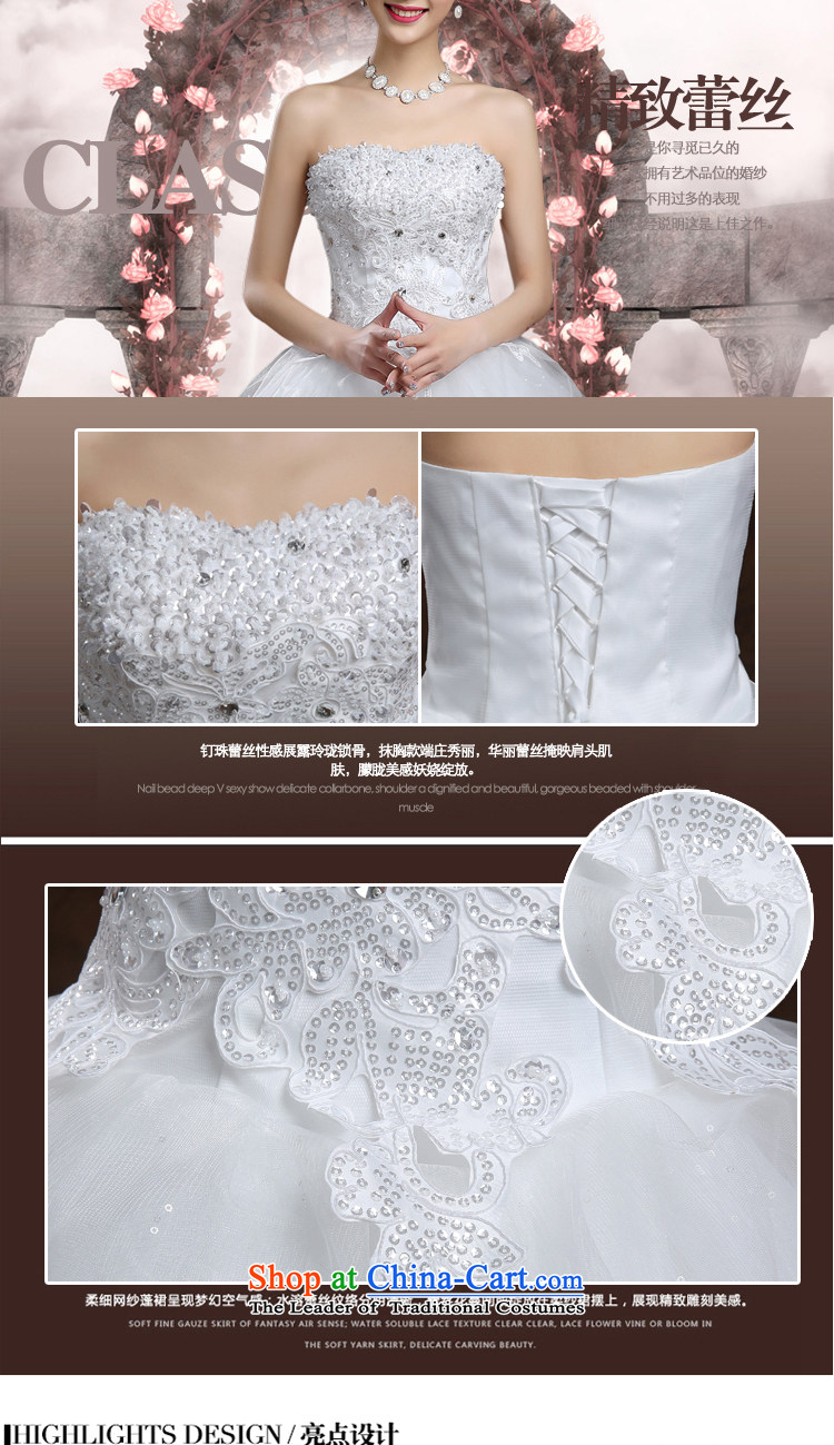The first white into about the new 2015 Spring dress Korean brides white breast tissue of the funds from the alignment of the Sau San White XXL picture, prices, brand platters! The elections are supplied in the national character of distribution, so action, buy now enjoy more preferential! As soon as possible.
