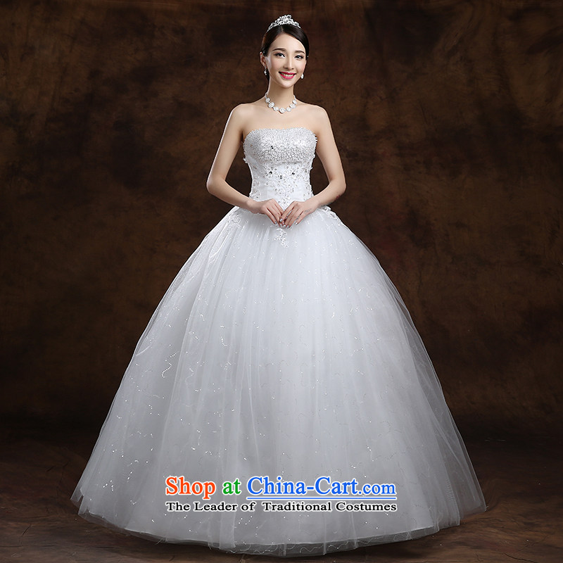 The first white into about2015 new marriages and chest straps white to align the large number of Sau San Korean style spring and summer whiteL