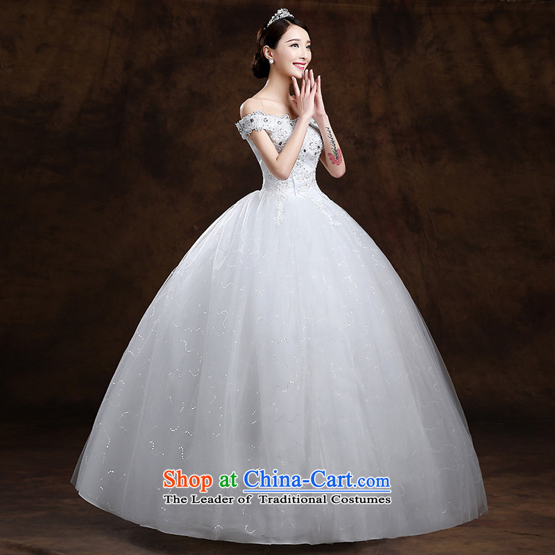The first white into about 2015 Autumn bride video thin sweet sexy word shoulder wedding diamond jewelry lace minimalist align to wedding dresses white tailored to contact customer service, white first into about shopping on the Internet has been pressed.