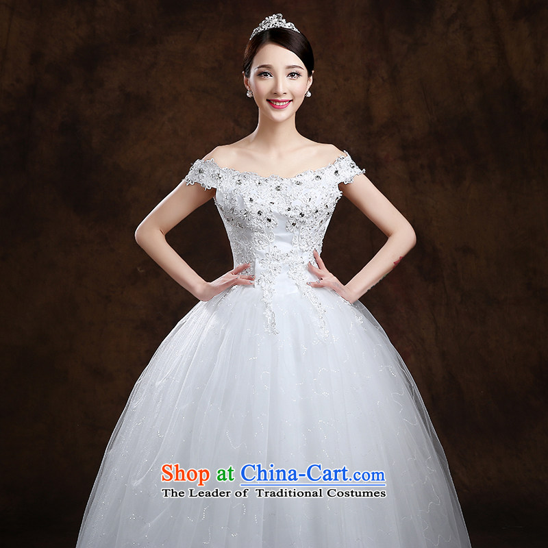 The first white into about 2015 Autumn bride video thin sweet sexy word shoulder wedding diamond jewelry lace minimalist align to wedding dresses white tailored to contact customer service, white first into about shopping on the Internet has been pressed.