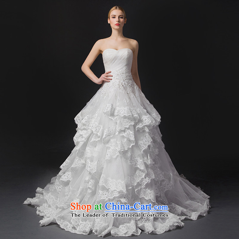 There is a new 2015 senbas wedding dresses and chest multi-tier billowy flounces skirt high waist skinny trailing white graphics 2 code, HOC , , , shopping on the Internet