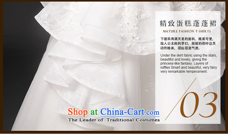 There is a video stream by 2015 new wedding dresses Korean chest to wipe her skirts billowy flounces White 2 code picture, prices, brand platters! The elections are supplied in the national character of distribution, so action, buy now enjoy more preferential! As soon as possible.