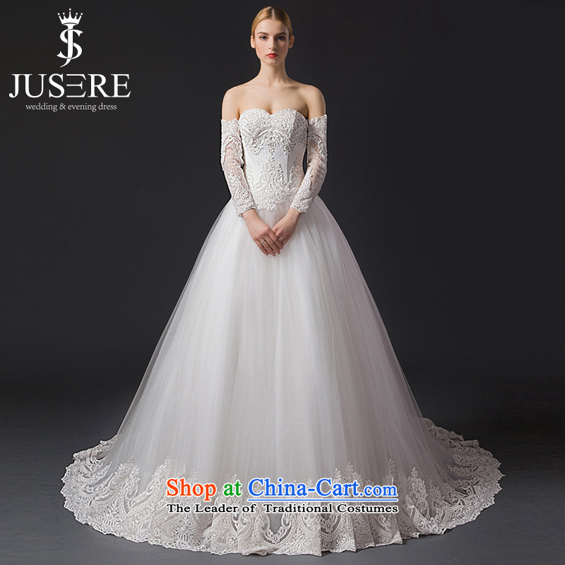 There is a?new 2015 anointed carnival chest long-sleeved removable wedding dresses small trailing white?10 Code