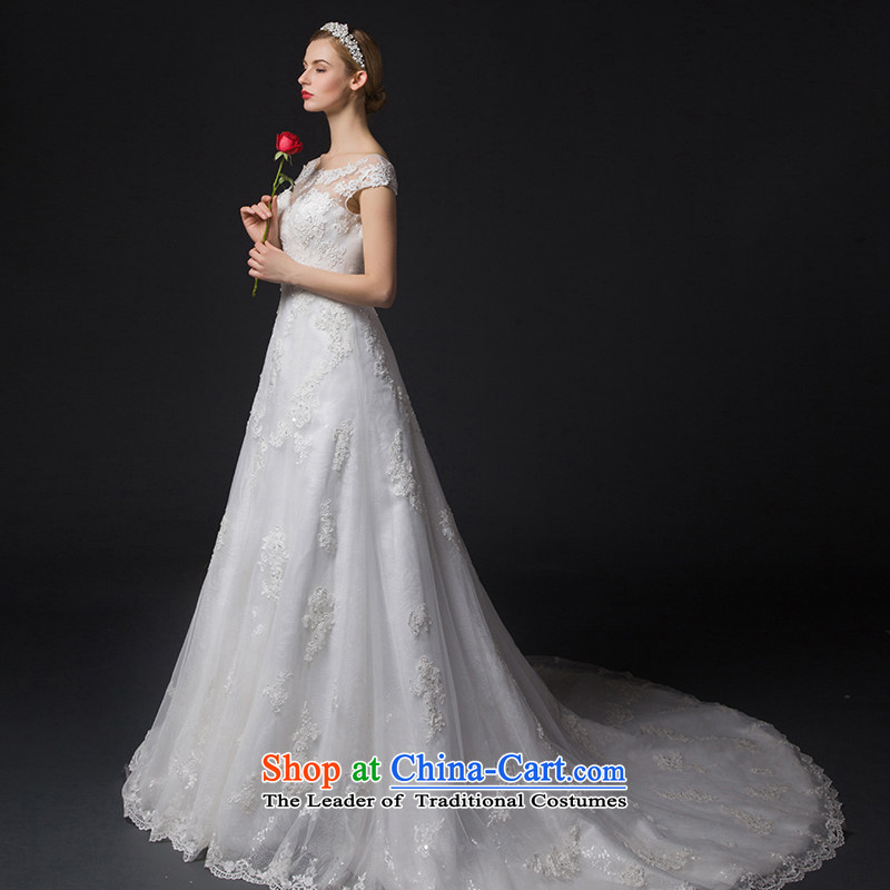 There is a quiet nights wedding dresses 2015 new anointed chest engraving package shoulder higher waist graphics skinny trailing white tailored, is set , , , shopping on the Internet