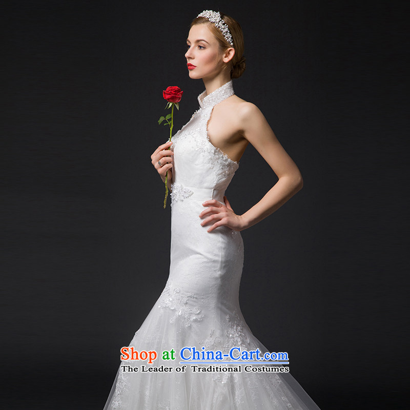 There is a silver, 2015 New wedding dress skirt hang also crowsfoot small trailing white Sau San 4 yards, HOC , , , shopping on the Internet