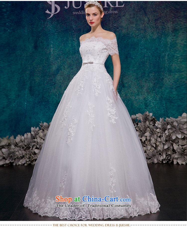 There is a new 2015-shui wedding dresses to align the word short-sleeve shoulder lace thin white 6 code video picture, prices, brand platters! The elections are supplied in the national character of distribution, so action, buy now enjoy more preferential! As soon as possible.