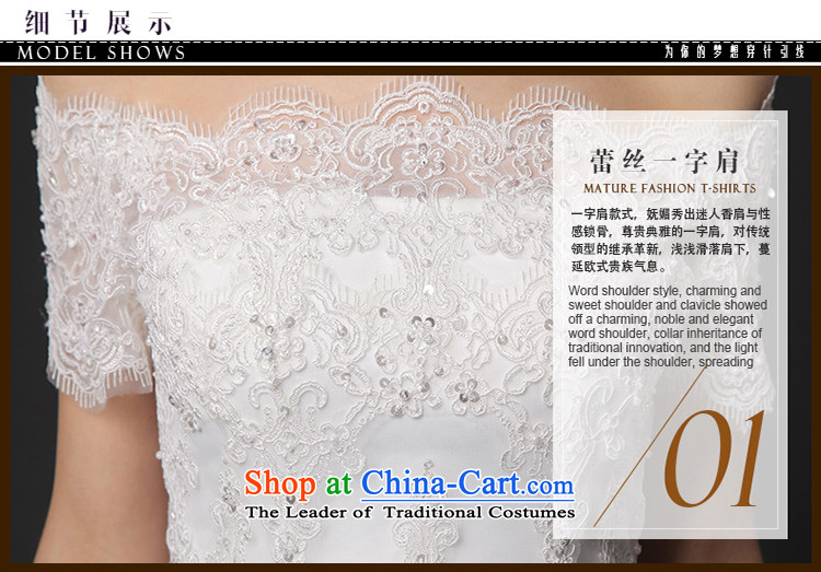 There is a new 2015-shui wedding dresses to align the word short-sleeve shoulder lace thin white 6 code video picture, prices, brand platters! The elections are supplied in the national character of distribution, so action, buy now enjoy more preferential! As soon as possible.