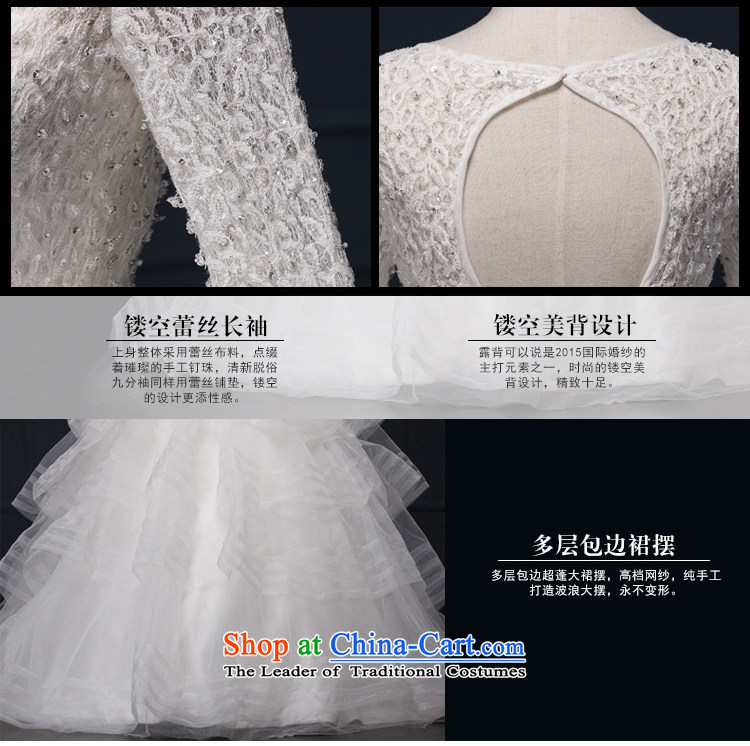Located on Elizabeth 2015 is the new wedding dresses long-sleeved lace multi-tier bon bon skirt tail white 10 pictures, prices, brand platters! The elections are supplied in the national character of distribution, so action, buy now enjoy more preferential! As soon as possible.