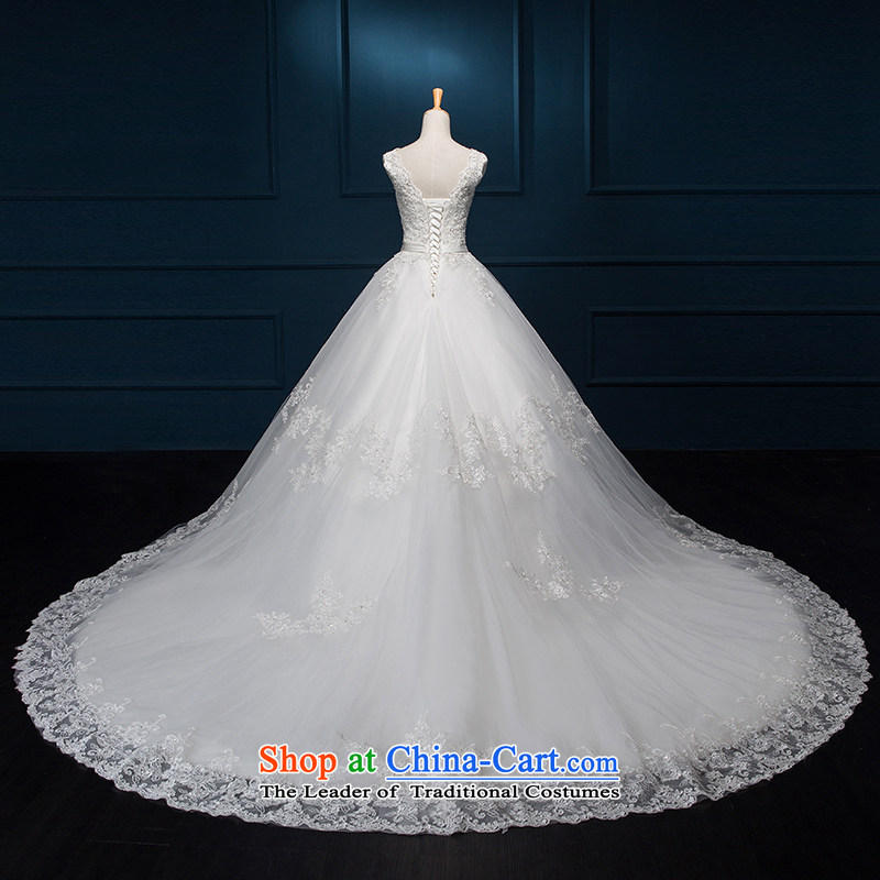 There is a precarious Dance 2015 new wedding dress shoulders major tail White 4code, set , , , shopping on the Internet