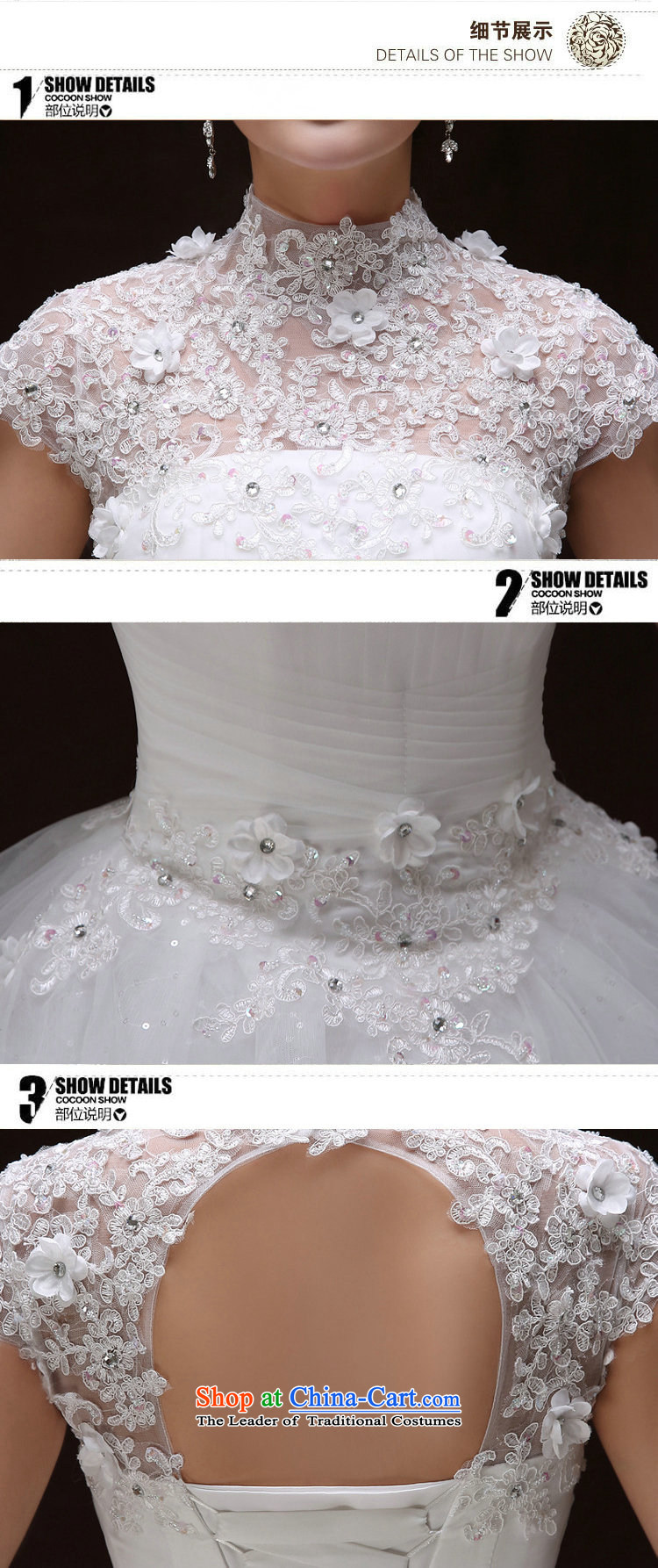There is also a 9Optimize shoulder wedding dresses 2015 new to bind a Graphics alignment thin bride Korean lace package shoulder sleeves spring and summer, White XXL pictures, xs6115 price, brand platters! The elections are supplied in the national character of distribution, so action, buy now enjoy more preferential! As soon as possible.