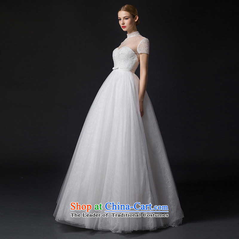 There is a glass rain wedding dresses to align the new 2015 lace bon bon skirt White 6 yards, HOC , , , shopping on the Internet