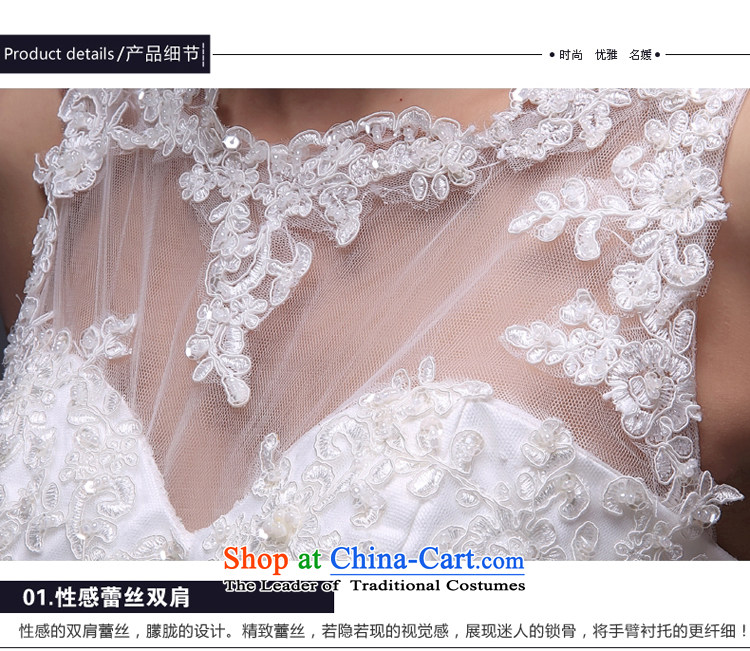 Sau San crowsfoot wedding dresses white lace sexy back 2015 new shoulders of nostalgia for the bridal wedding trailing white L picture, prices, brand platters! The elections are supplied in the national character of distribution, so action, buy now enjoy more preferential! As soon as possible.