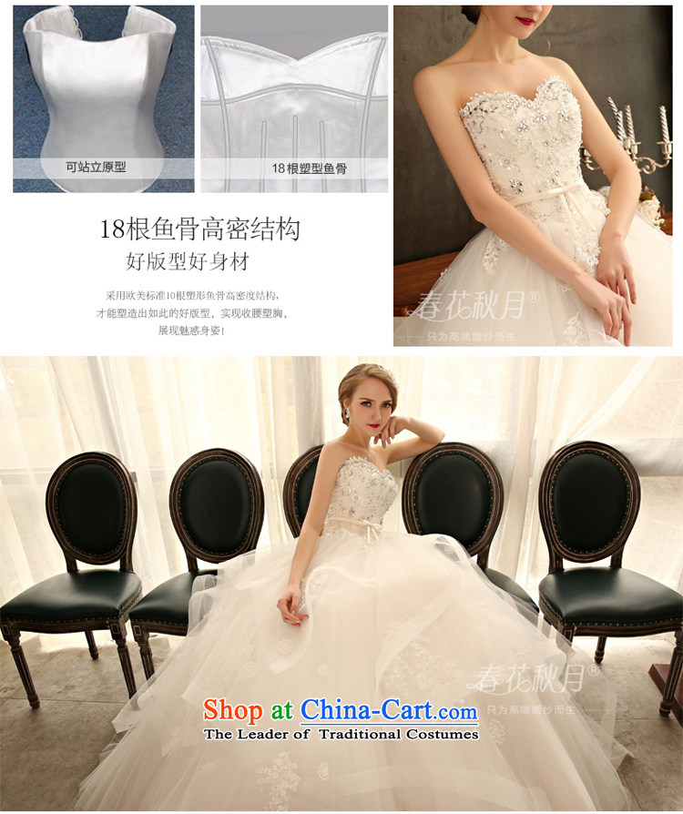 To align the Blooming crazy Wedding 2015 Spring Summer Korean style with chest wedding dresses bride bon bon yarn drill white S picture, prices, brand platters! The elections are supplied in the national character of distribution, so action, buy now enjoy more preferential! As soon as possible.