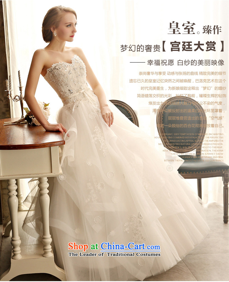 To align the Blooming crazy Wedding 2015 Spring Summer Korean style with chest wedding dresses bride bon bon yarn drill white S picture, prices, brand platters! The elections are supplied in the national character of distribution, so action, buy now enjoy more preferential! As soon as possible.
