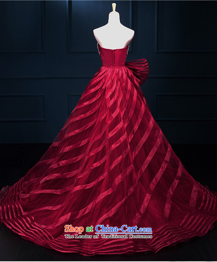 The Butterfly Dream is 2015 new wedding dresses colorful fabric services will preside over a bow tie with chest tail deep red 2 code picture, prices, brand platters! The elections are supplied in the national character of distribution, so action, buy now enjoy more preferential! As soon as possible.