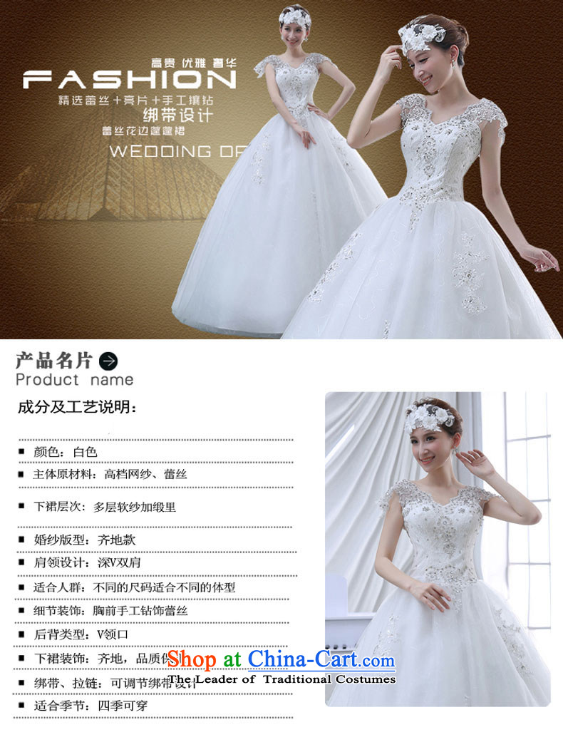 2015 Spring New Korean Sau San video thin lace breast tissue petticoats elegant retro Repair Word Wedding White XXL pictures, shoulder price, brand platters! The elections are supplied in the national character of distribution, so action, buy now enjoy more preferential! As soon as possible.