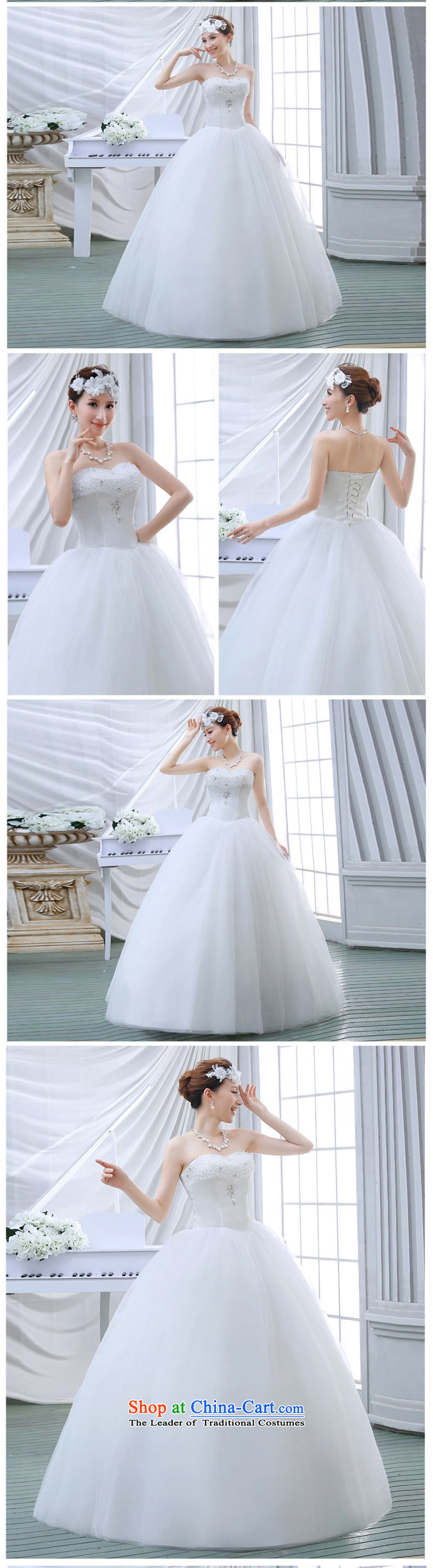 The bride wedding dresses 2015 new spring and summer Korean anointed chest Sau San sleeveless simplicity to align the large luxury big white XL Photo, prices, brand platters! The elections are supplied in the national character of distribution, so action, buy now enjoy more preferential! As soon as possible.