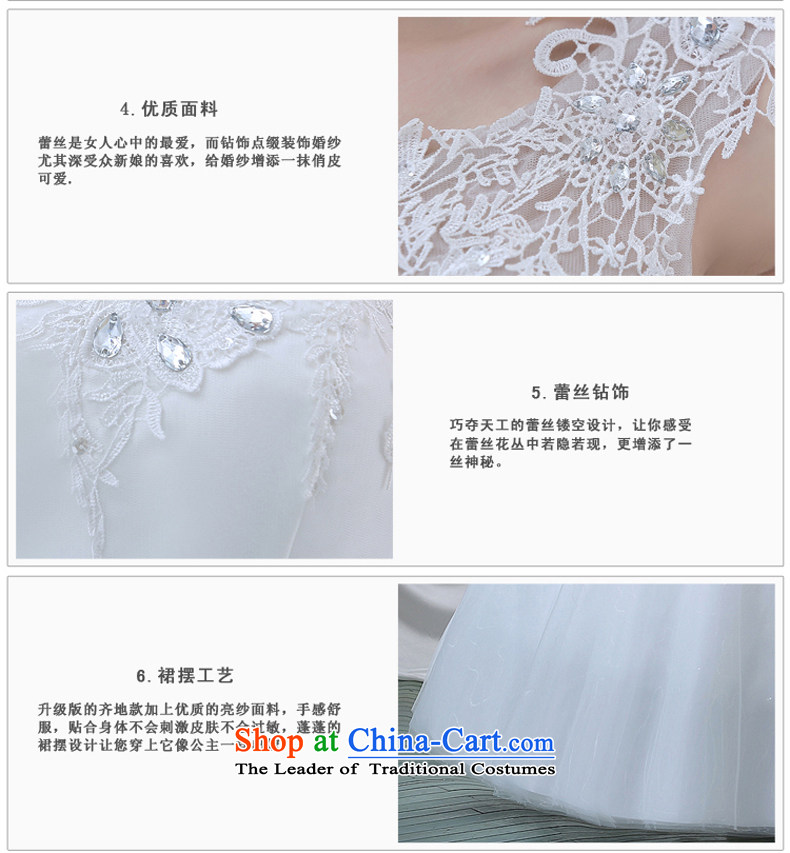 Wedding dresses new stylish spring 2015 word bride your shoulders to simple lace package shoulder wedding White M pictures, prices, brand platters! The elections are supplied in the national character of distribution, so action, buy now enjoy more preferential! As soon as possible.