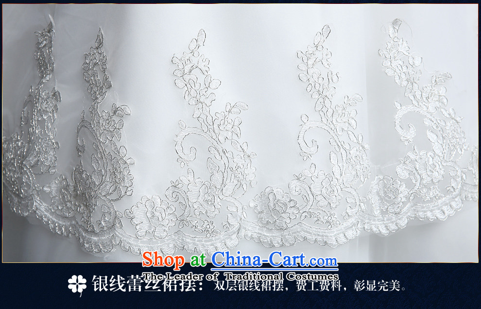 (Heung-lun's Health 2015 New 2 shoulder bags shoulder wedding lace V-neck in the high-end alignment with the large number of integrated graphics thin wedding Princess Bride wedding white picture, prices, S brand platters! The elections are supplied in the national character of distribution, so action, buy now enjoy more preferential! As soon as possible.
