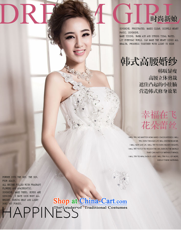 Millennium bride 2015 Spring/Summer new Korean Top Loin video thin stylish large number of pregnant women to align the bride MM thick wedding dresses H715 white Korean Top Loin XL/2 ft 4 waist picture, prices, brand platters! The elections are supplied in the national character of distribution, so action, buy now enjoy more preferential! As soon as possible.