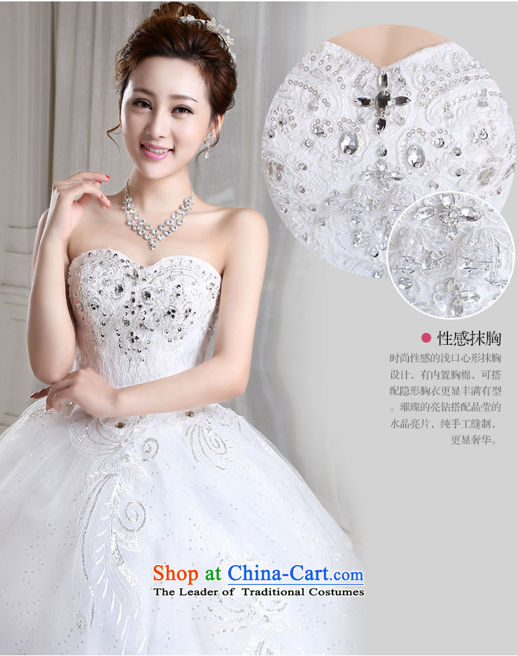 Millennium bride 2015 spring/summer when the new Korean anointed chest Sau San video diamond thin stylish lace long tail wedding H2001 tail) XL Photo, prices, brand platters! The elections are supplied in the national character of distribution, so action, buy now enjoy more preferential! As soon as possible.