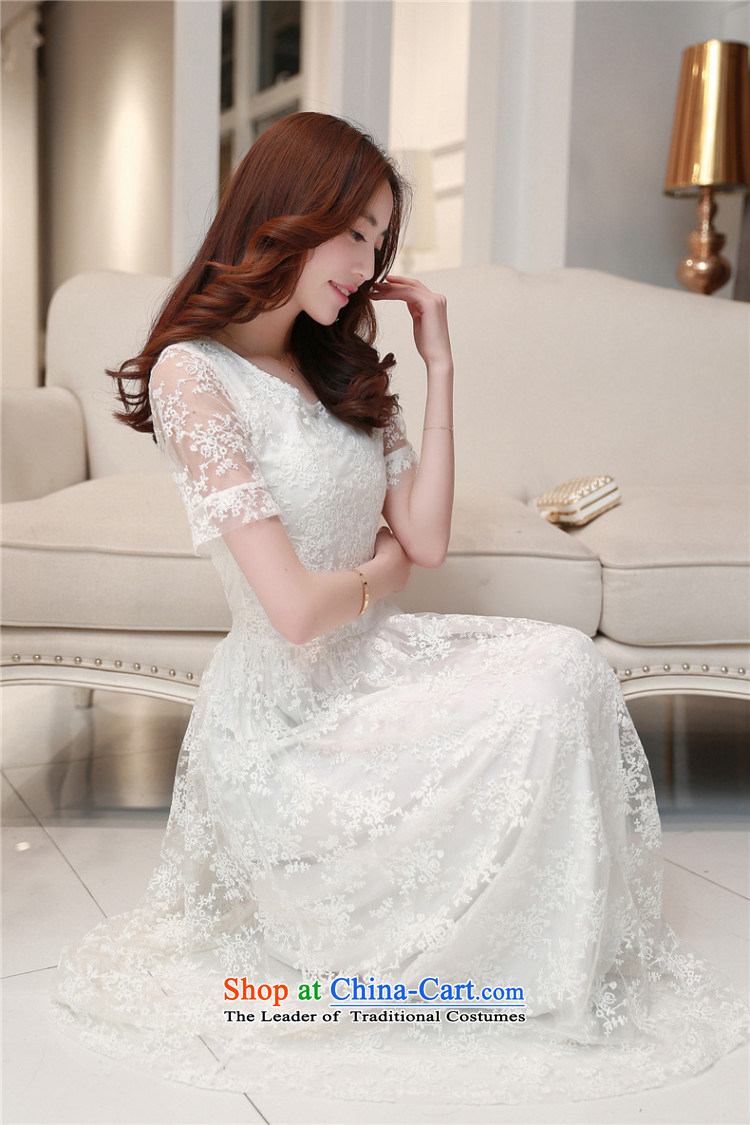 The OSCE, Alice 2015 Sau San video thin temperament stamp embroidery foutune chiffon lace long skirt evening dress bridesmaid Service Bridal Wedding White M pictures, prices, brand platters! The elections are supplied in the national character of distribution, so action, buy now enjoy more preferential! As soon as possible.