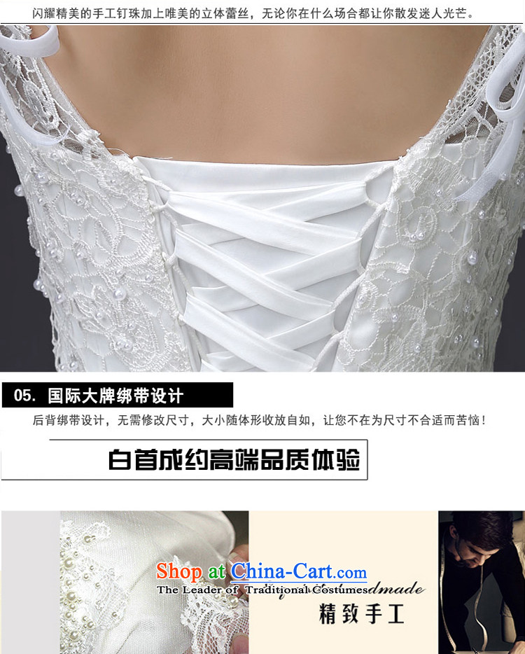 The first white into about 2015 new large shoulders wedding dresses to align the Korean version of Sau San video thin marriages wedding spring White XL Photo, prices, brand platters! The elections are supplied in the national character of distribution, so action, buy now enjoy more preferential! As soon as possible.