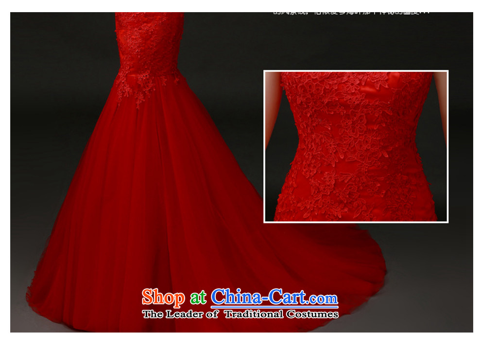 The beautiful word yarn shoulder and bride rocketed to Sau San Package Wedding 2015 new products lace graphics skinny tail wedding dress tailored H891 RED L picture, prices, brand platters! The elections are supplied in the national character of distribution, so action, buy now enjoy more preferential! As soon as possible.