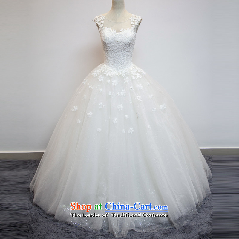 The color is Windsor bride wedding dresses Korean style package stylish new 2015 shoulder to align graphics thin lace retro large shoulders autumn and winter white color is Mona Lisa XXL, country , , , shopping on the Internet