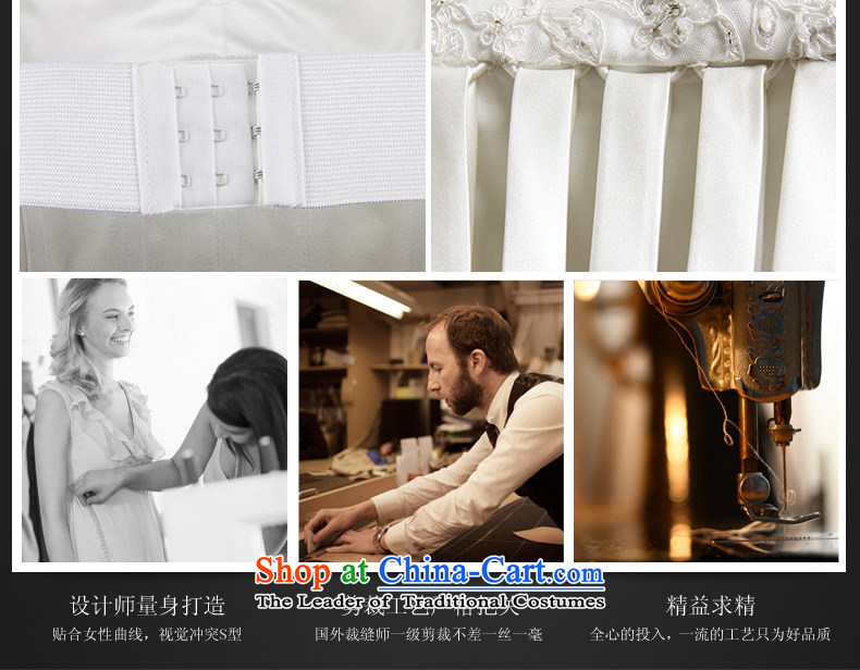 The beauty of the new 2015 wiping the chest to wedding Hand-stitched marriages wedding dresses irrepressible video about 1.22 straps Sau San Package Mail H363 white L picture, prices, brand platters! The elections are supplied in the national character of distribution, so action, buy now enjoy more preferential! As soon as possible.
