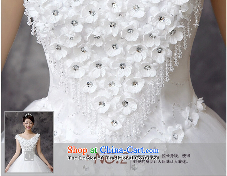 Yong-yeon and wedding dresses 2015 Spring Korean brides wedding a field to align the shoulder shoulders large summer lace princess skirt white L picture, prices, brand platters! The elections are supplied in the national character of distribution, so action, buy now enjoy more preferential! As soon as possible.