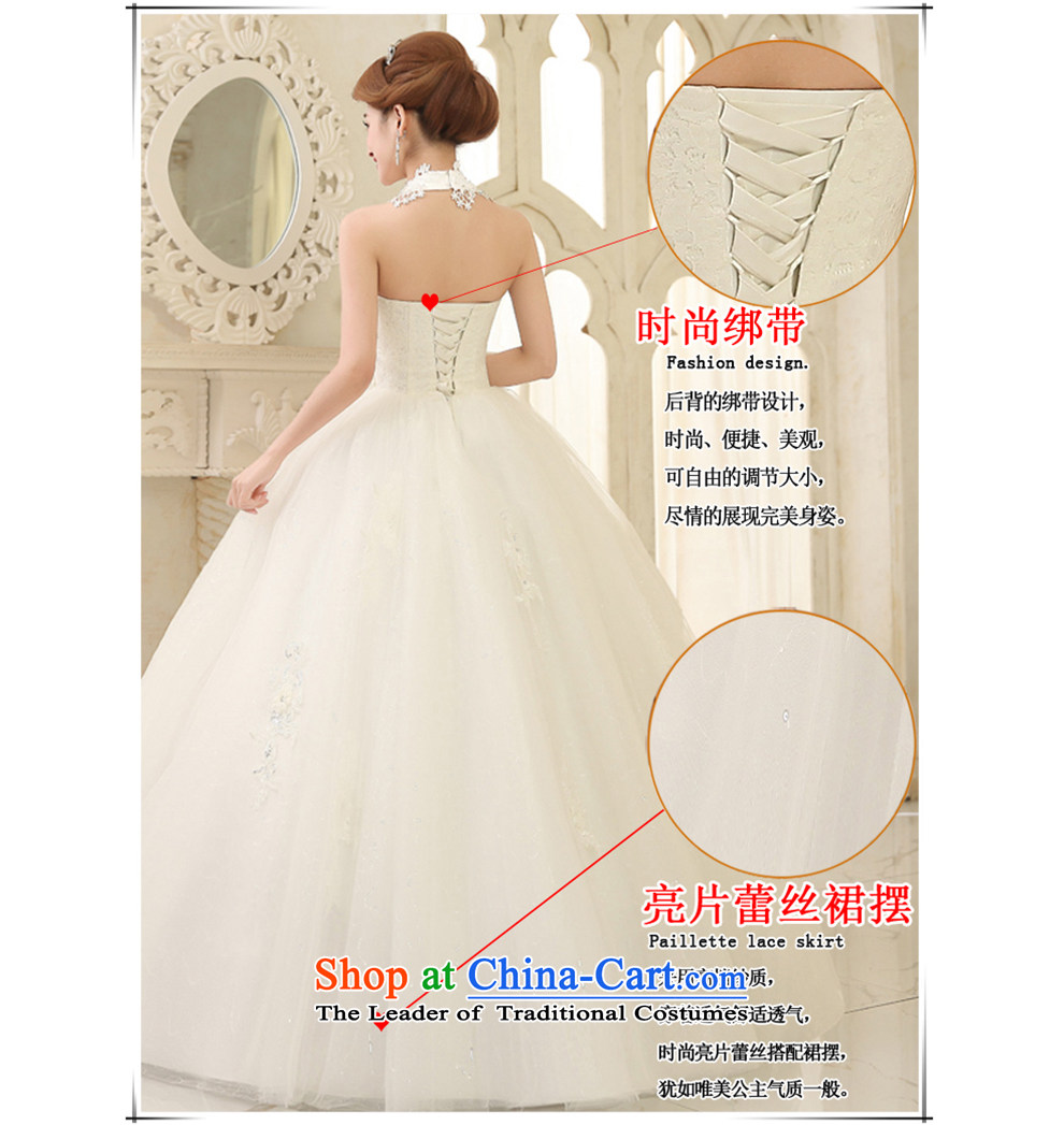 The beautiful new hang 2015 Uganda also a swing to align the bride wedding stylish and elegant wedding wedding band Sau San sleeveless minimalist floor H337 dress white L picture, prices, brand platters! The elections are supplied in the national character of distribution, so action, buy now enjoy more preferential! As soon as possible.