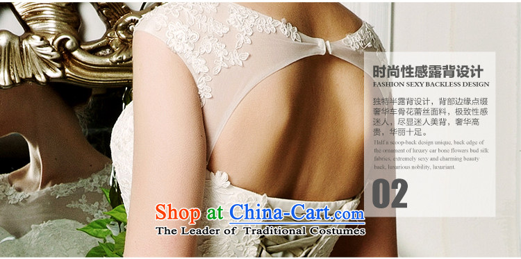 The wedding dresses HIV 2015 new ling Ng shoulders bon bon skirt lace long tail wedding ivory M picture, prices, brand platters! The elections are supplied in the national character of distribution, so action, buy now enjoy more preferential! As soon as possible.