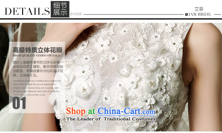The wedding dresses HIV 2015 New Shizuka shoulders stereo petals bon bon skirt lace wedding ivory L picture, prices, brand platters! The elections are supplied in the national character of distribution, so action, buy now enjoy more preferential! As soon as possible.