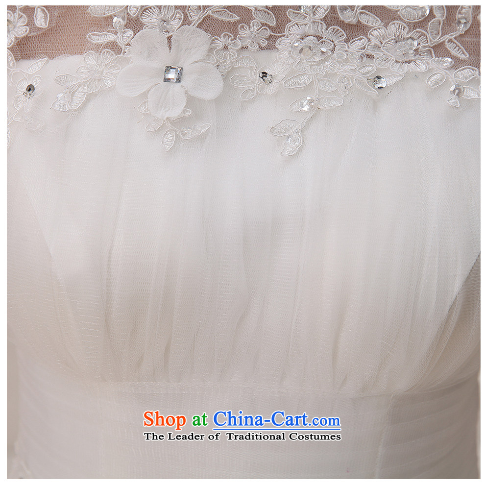 The beautiful word yarn shoulder bags your shoulders to wedding dresses Summer 2015 new stylish lace simplicity to align A swing strap Sau San video thin wedding dresses White M picture, prices, brand platters! The elections are supplied in the national character of distribution, so action, buy now enjoy more preferential! As soon as possible.