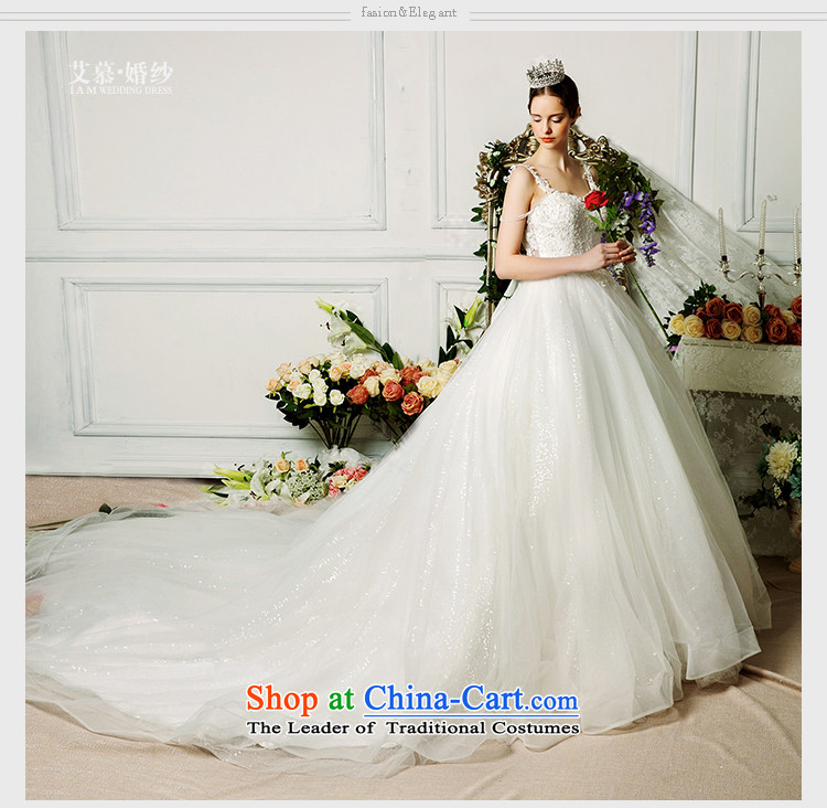 The wedding dresses HIV 2015 New Yuen-ting straps bon bon skirt long tail and chest wedding ivory S picture, prices, brand platters! The elections are supplied in the national character of distribution, so action, buy now enjoy more preferential! As soon as possible.