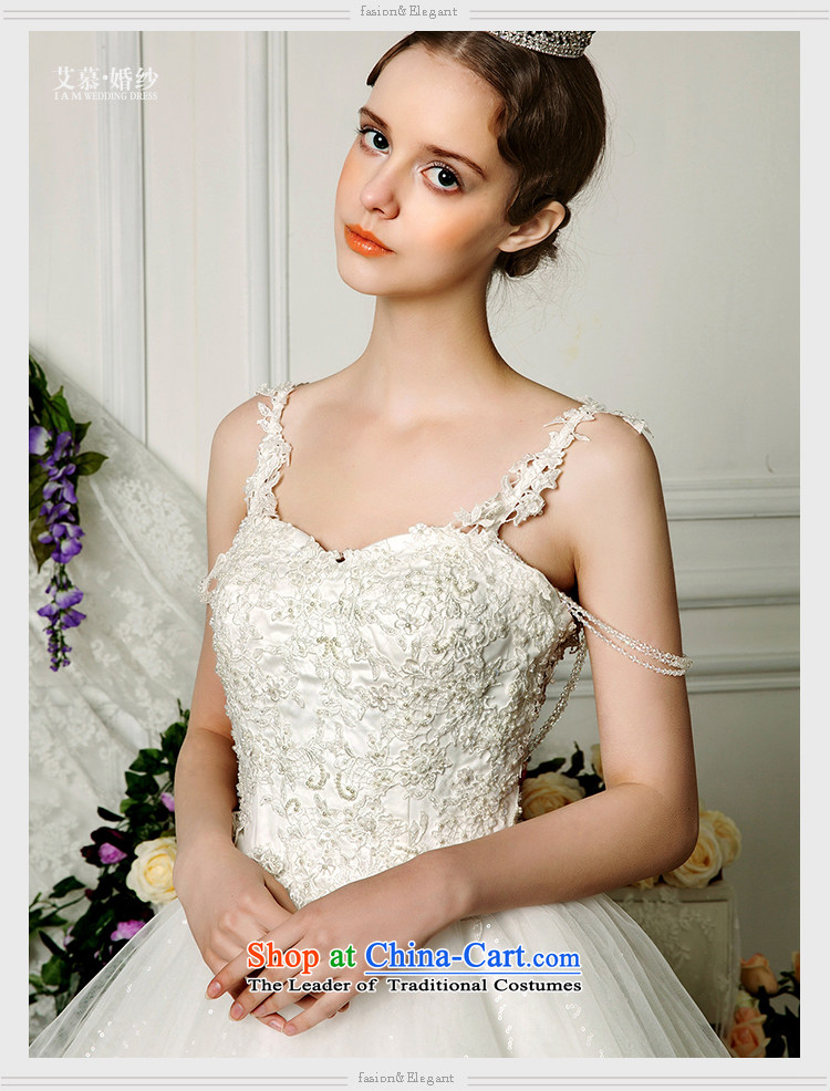 The wedding dresses HIV 2015 New Yuen-ting straps bon bon skirt long tail and chest wedding ivory S picture, prices, brand platters! The elections are supplied in the national character of distribution, so action, buy now enjoy more preferential! As soon as possible.