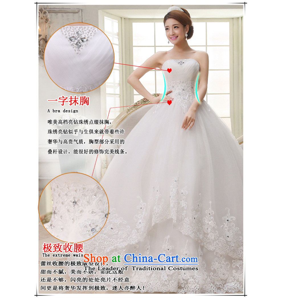 The beautiful yarn and chest to wedding elegant white diamond bon bon skirt Sau San tie larger minimalist sleeveless align to make the new 2015 new product sells white can customize pictures, prices, brand platters! The elections are supplied in the national character of distribution, so action, buy now enjoy more preferential! As soon as possible.